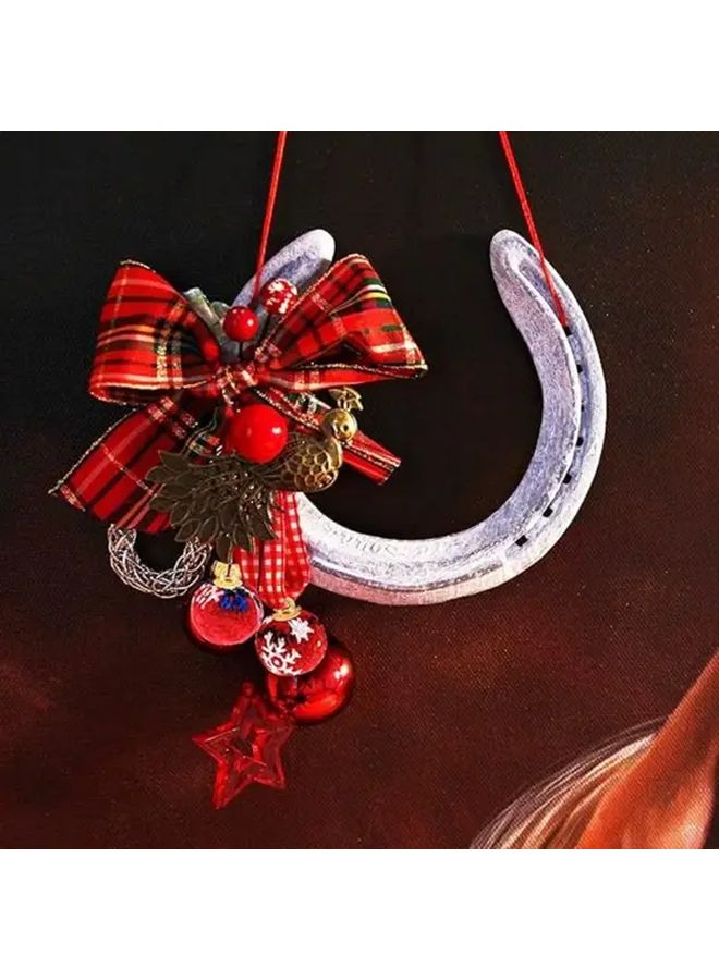 مزيج الألوان 15 قطعة قلادات خرز عيد الميلاد مستلزمات صنع المجوهرات DIY للأقراط والأساور والقلائد وديكورات العطلات - Image 3
